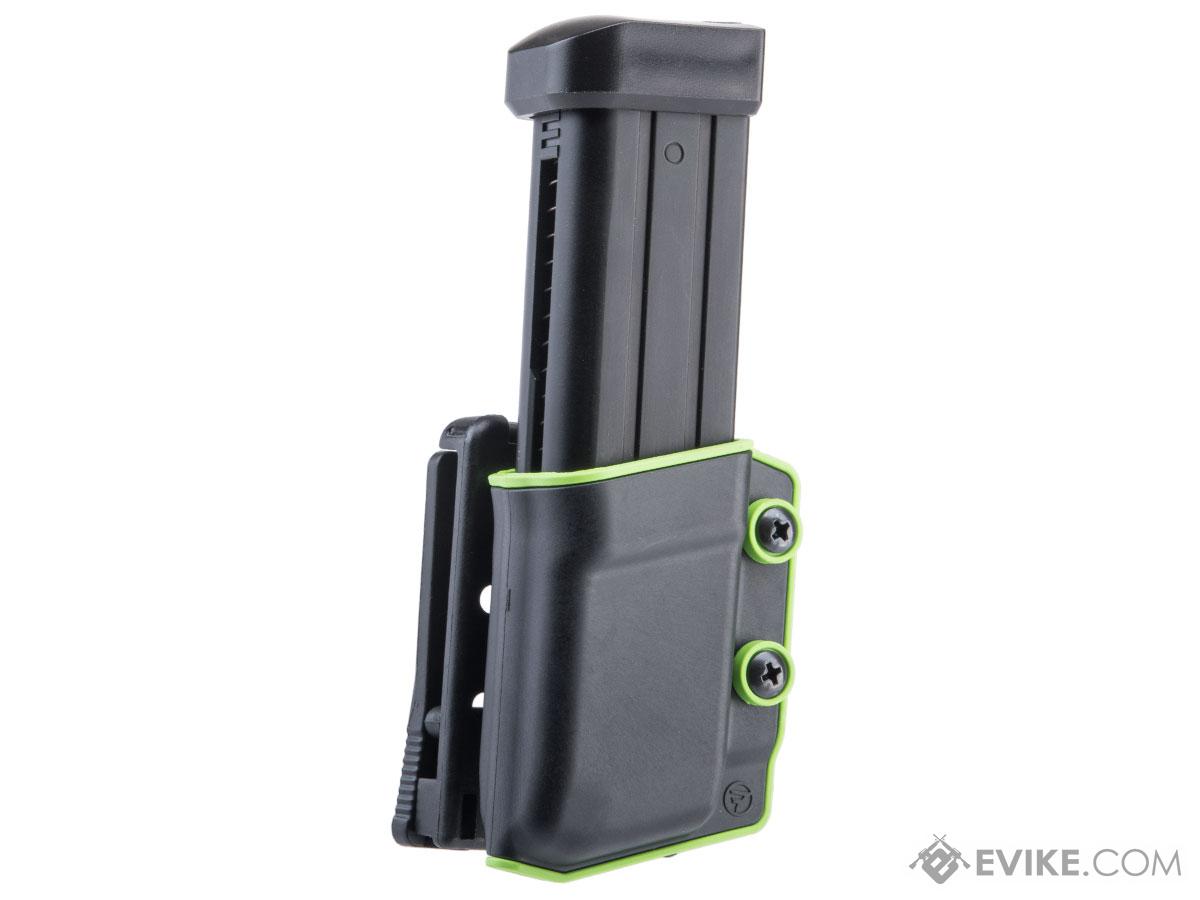 FMA Competition Style Polymer Pistol Double Stack Mag Pouch (Color: Fluorescent Green)