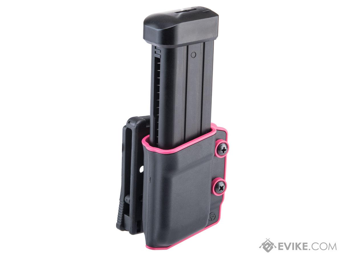 FMA Competition Style Polymer Pistol Double Stack Mag Pouch (Color: Fluorescent Pink)