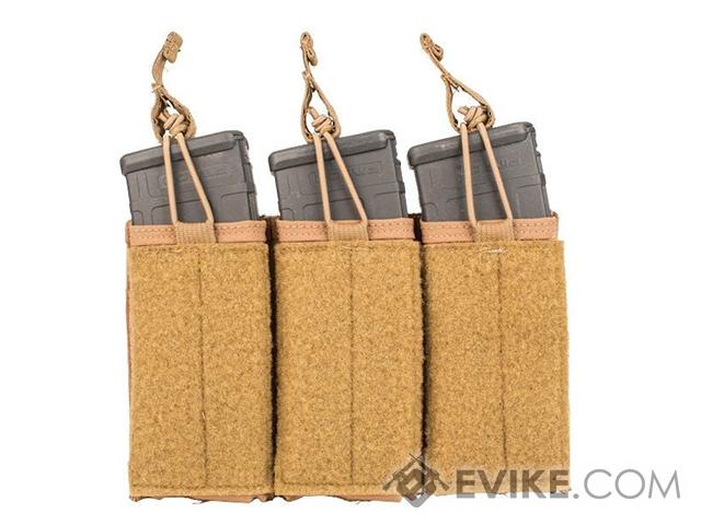 FirstSpear Ragnar Stretch Triple M4 Magazine Pouch for FirstSpear Cummerbunds (Color: Coyote)