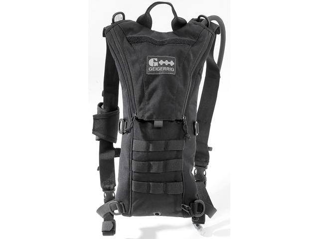 GEIGERRIG Rigger Tactical Hydration Pack  w/ 2L Hydration Engine (Color: Black)