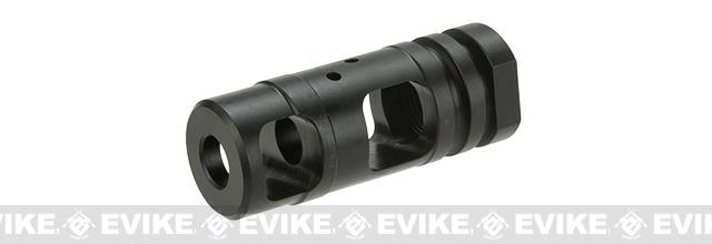 PTS Griffin M4SD Muzzle Brake for Airsoft Rifles (Thread: 14mm Negative)
