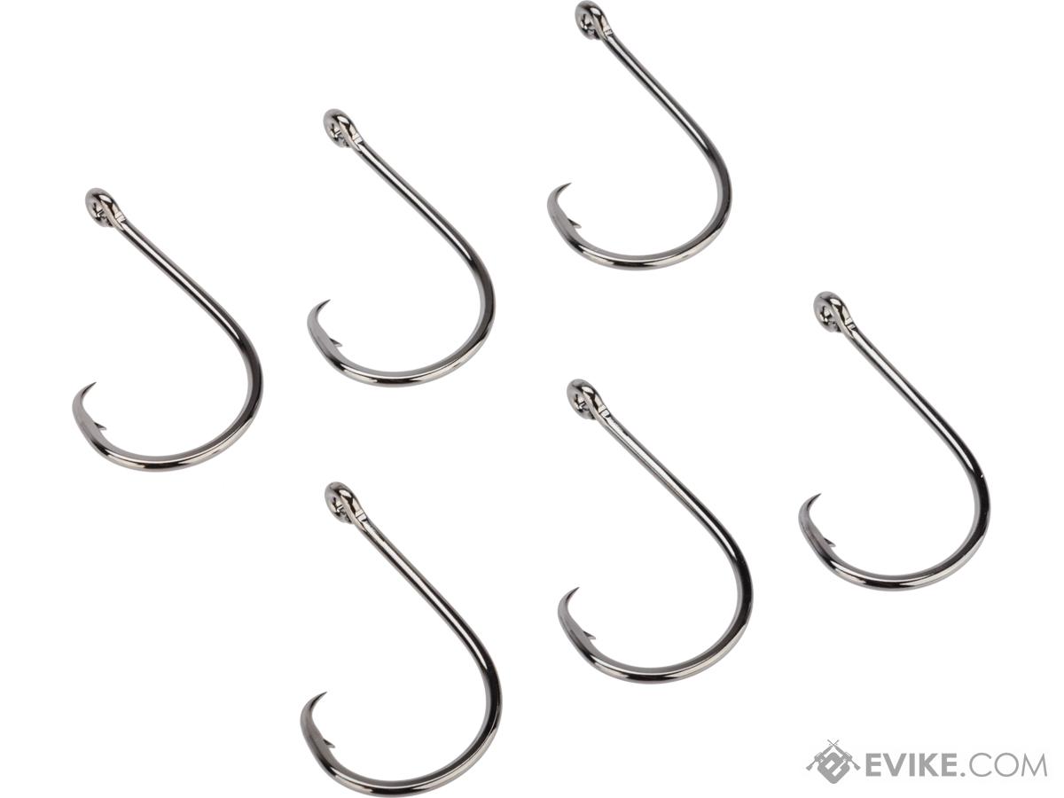 Gamakatsu Octopus Circle 4x Strong Straight Eye Fishing Hook (Size: 8/0 ...