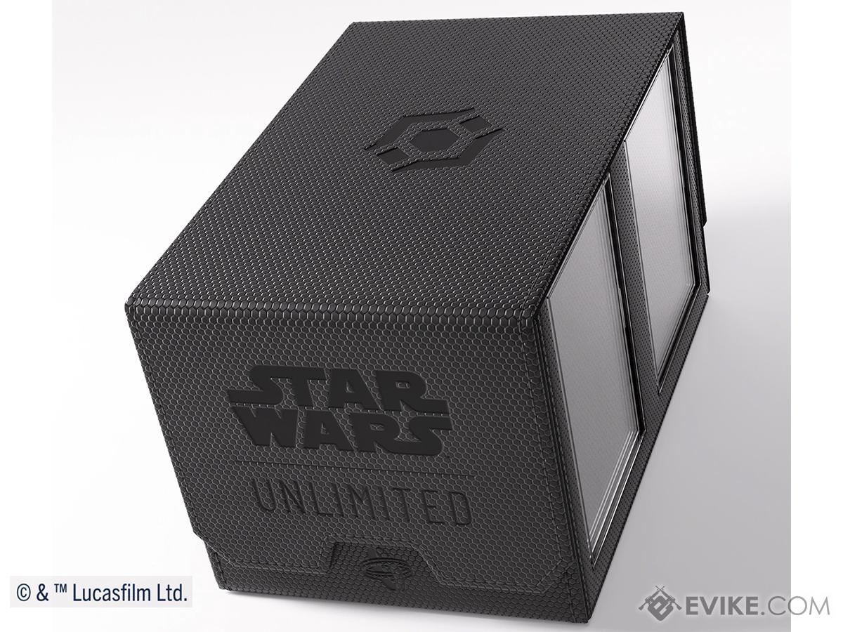 Gamegenic Star Wars: Unlimited Double Deck Pod Protective Card Box (Color: Black)