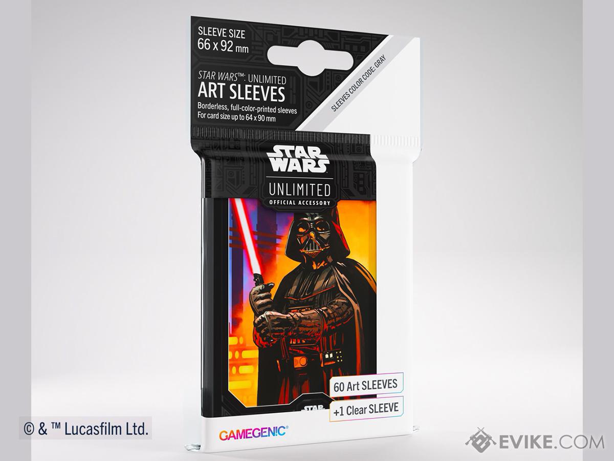 Gamegenic Star Wars: Unlimited Standard Sized Protective Card Sleeves (Model: Darth Vader / Art Sleeve Pack)