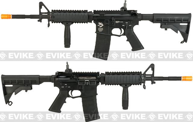 G&P WOC M4A1 Gas Blowback Airsoft Rifle with RIS Handguard - Black, Airsoft  Guns, Gas Blowback Rifles - Evike.com Airsoft Superstore