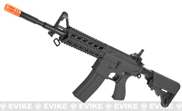 G&G Custom Full Metal M4 Commando Raider Airsoft AEG Rifle w/ Crane Stock (Package: Black / Gun Only)