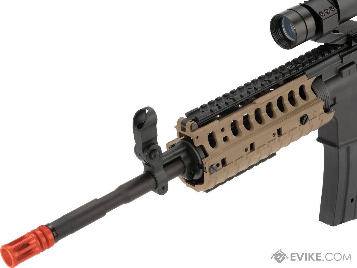  Evike Airsoft - Golden Eagle M4 Tactical-System V.II Full Size AEG  Airsoft Rifle (Color: Black - 9.6v NiMH Battery Package) : Sports & Outdoors