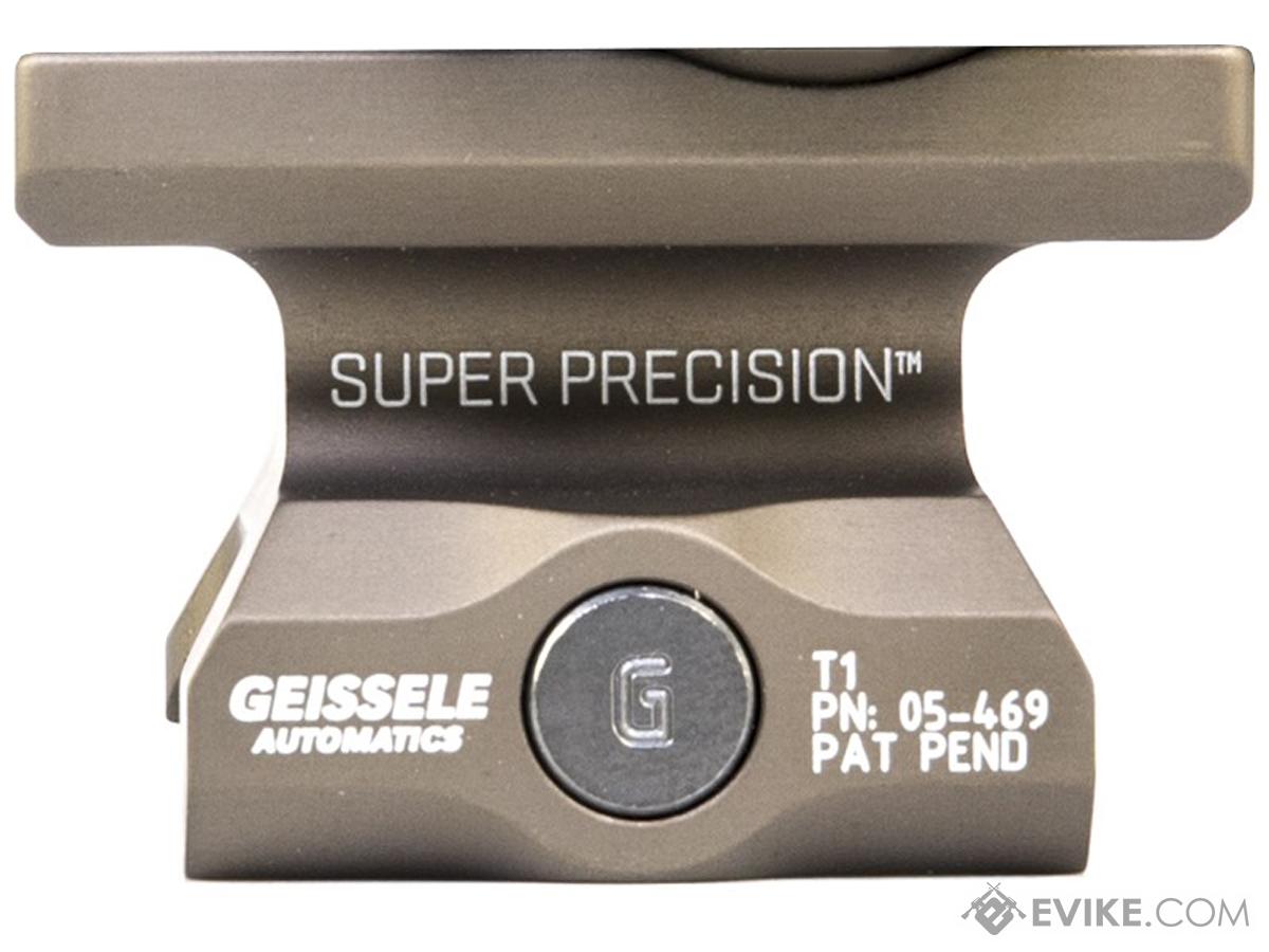 Geissele Automatics Super Precision Aimpoint Micro T1 Optic Mount (Color: Desert Dirt Color / Lower 1/3rd)