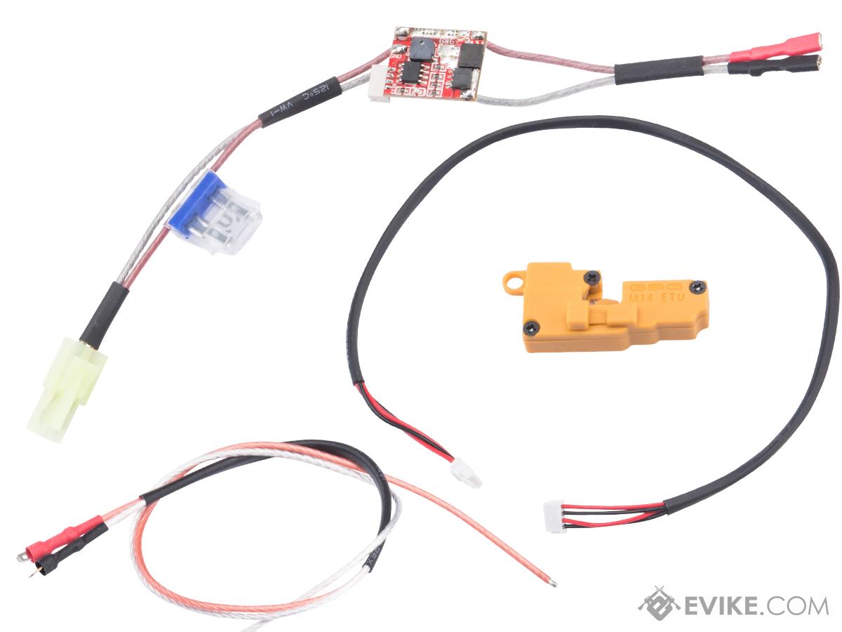 G&G ETU and MOSFET Wiring Set for AEG Rifle Gearboxes (Model: G&G EBR)