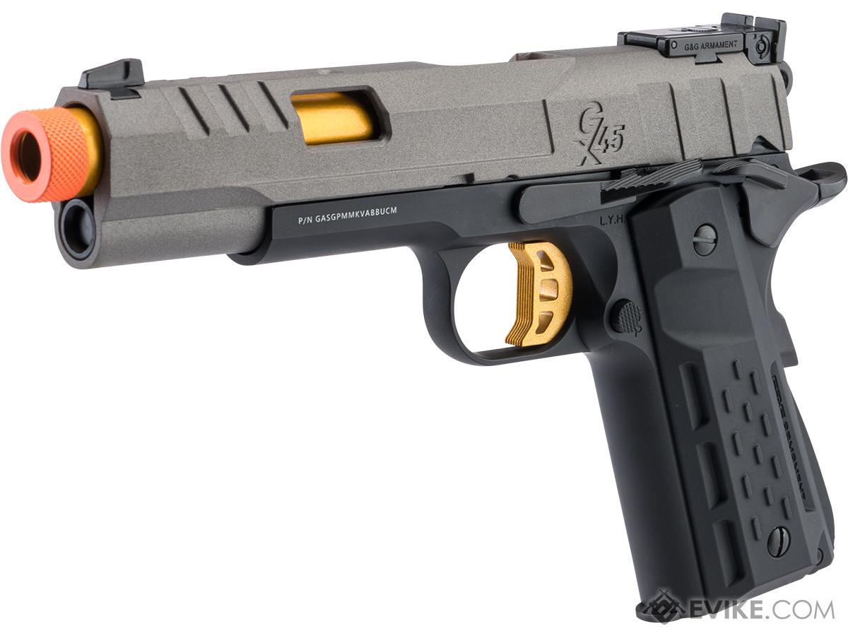 G&G GX45 MkV Gas Blowback Airsoft Pistol (Color: Grey)