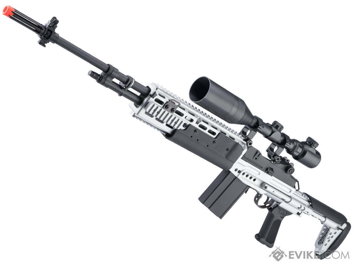 G&G Top Tech EBR M14 Airsoft AEG Rifle w/ Version 2.0 ETU MOSFET 