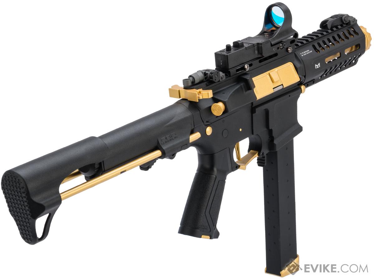 G&G CM16 ARP9 CQB Carbine Airsoft AEG (Package: Black - Gold / Gun Only ...