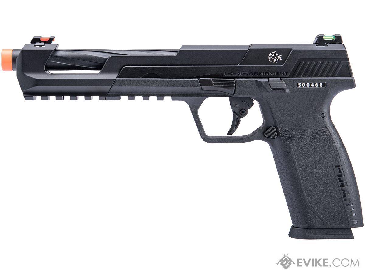 Vendita online G&G Piranha MK1 Pistola Gas blowback black silver