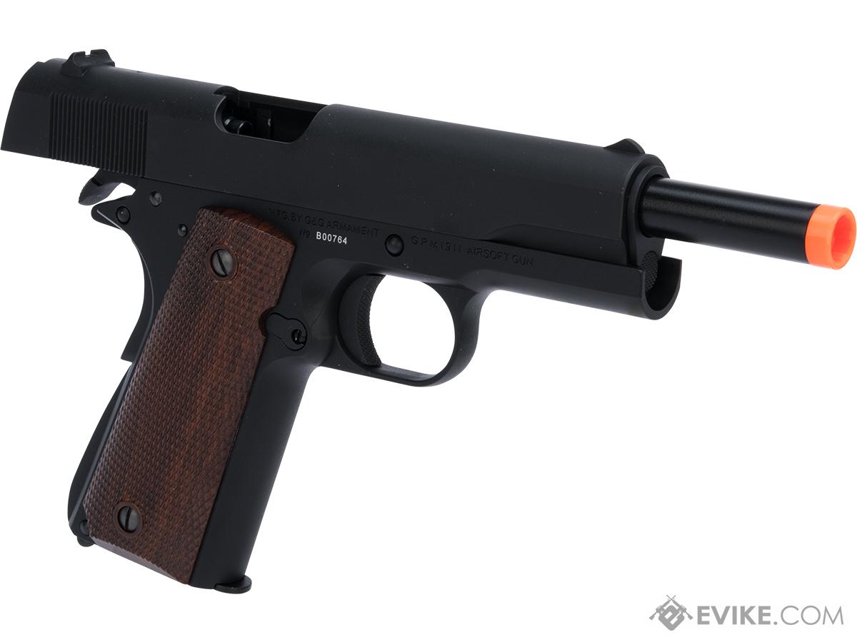 Pistola Airsoft Green Gas Blowback G&g Modelo Gpm1911
