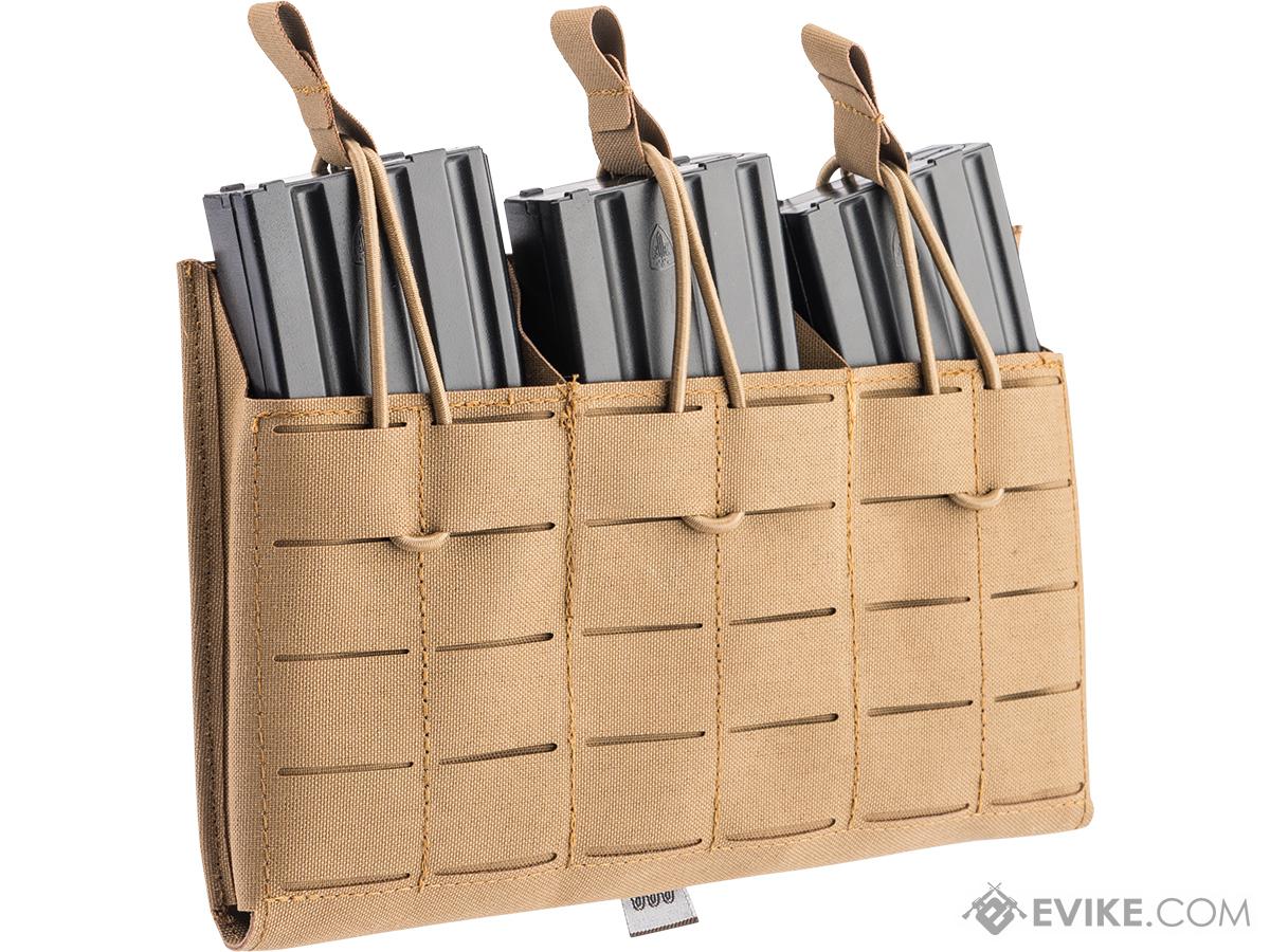 Grey Ghost Gear Compact Triple Magazine Panel for M4 / M16 Magazines (Color: Coyote Brown)