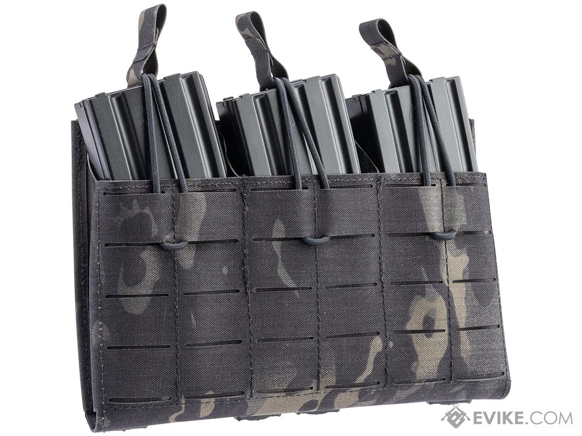 Grey Ghost Gear Compact Triple Magazine Panel for M4 / M16 Magazines (Color: MultiCam Black)