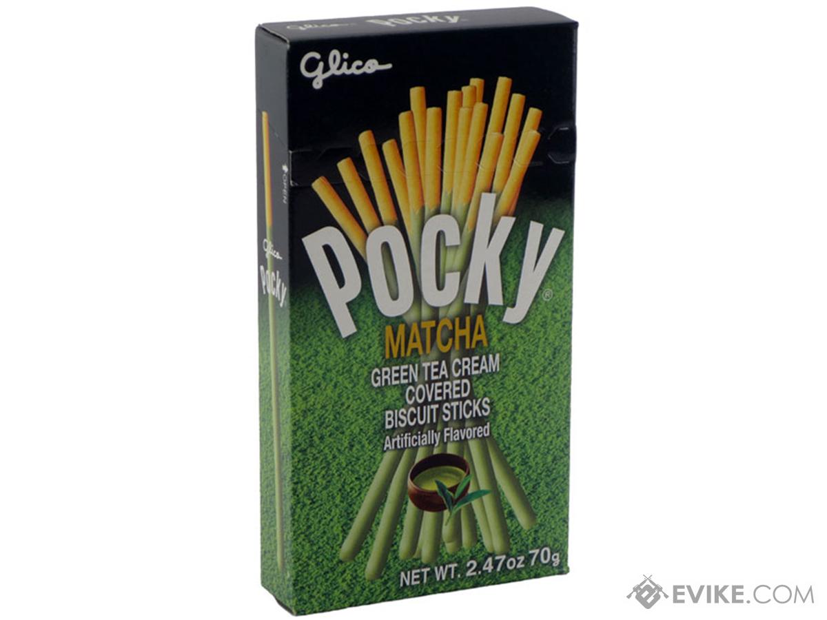 Glico Pocky Flavored Biscuit Stick (Model: Matcha Green Tea)