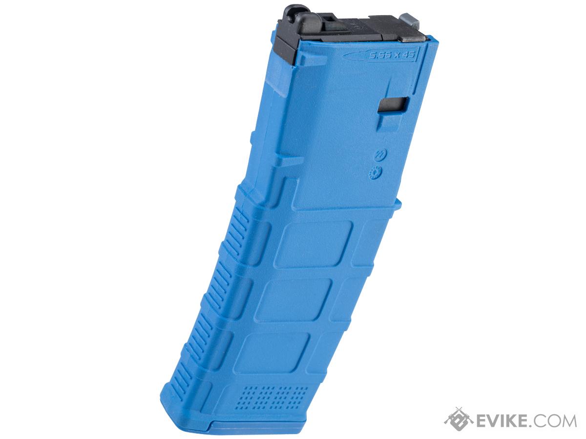 Guns Modify 35 Round Magazine for M4 MWS Gas Blowback Airsoft Rifles (Color: Blue)