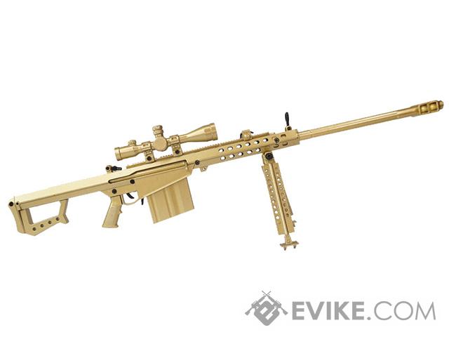 GoatGuns 1:3 Scale Die-Cast Model (Model: M82A1 / Gold)