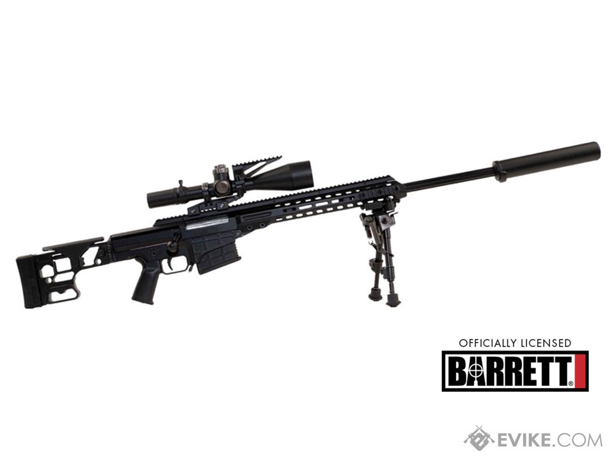 GoatGuns Barrett Licensed 1:3 Scale Die-Cast Model (Model: MK-22 MRAD / Black)