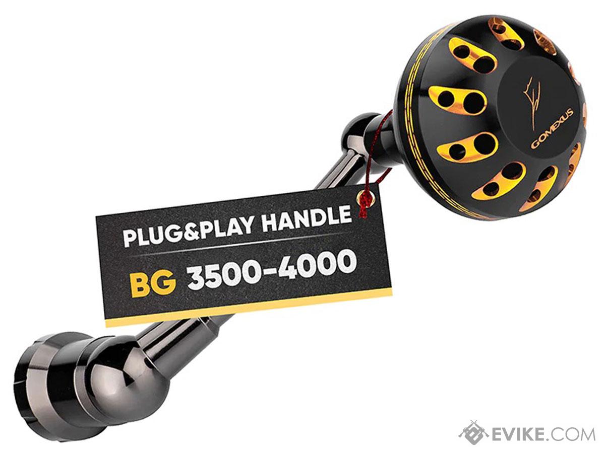 Gomexus Tackle Plug & Play Power Handle for Daiwa BG Spinning Reels (Model:  3500 - 4500 / Black Handle), MORE, Fishing, Reels -  Airsoft  Superstore