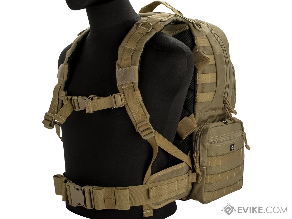 G-Outdoors Tactical Range Backpack (Model: Tall / Tan / 4 Pistol ...