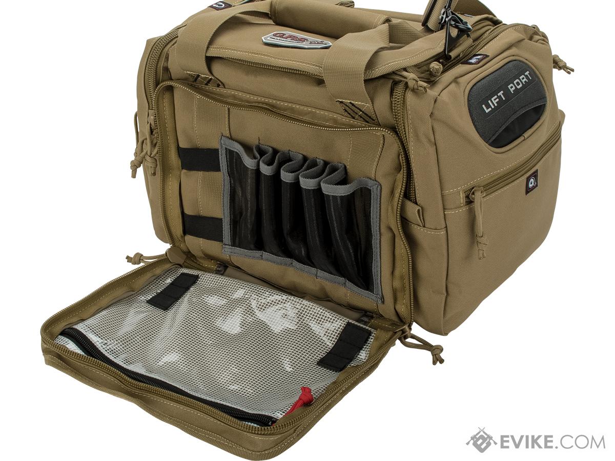 G-Outdoors G.P.S Tactical Range Bag with 2 Ammo Dump Cups (Color: Tan ...