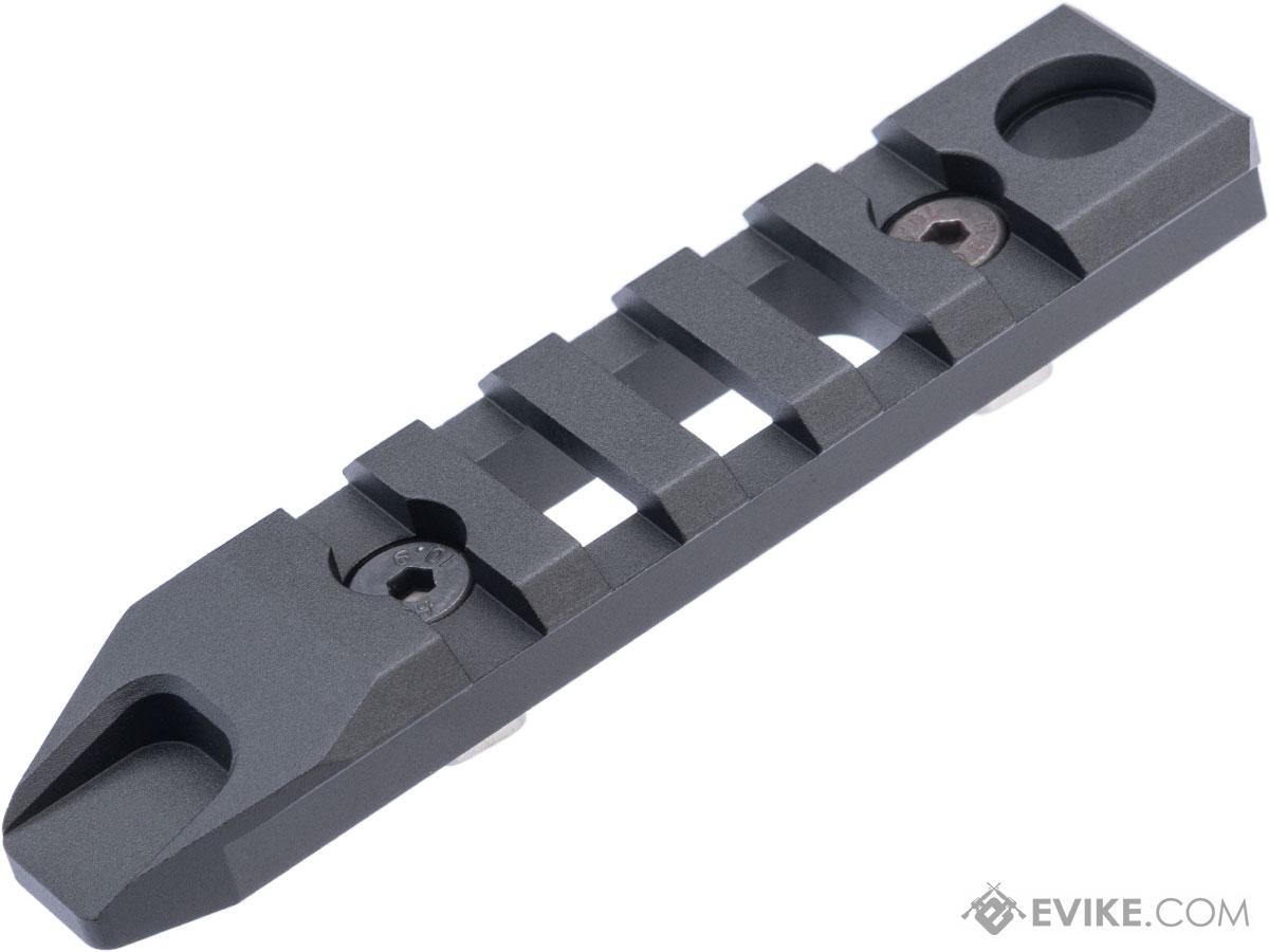 G&P CNC Aluminum M-LOK / Keymod Rail Section (Type: 5 Slots / Black ...