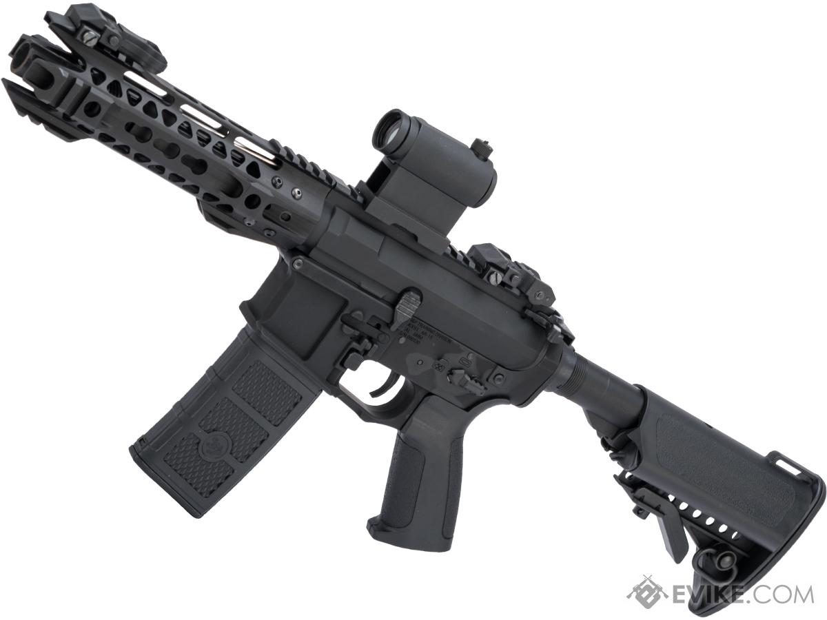 G&P Advanced M4 SBR Airsoft AEG w/ i5 Gearbox and Keymod Handguard (Color: Black / Gun Only)