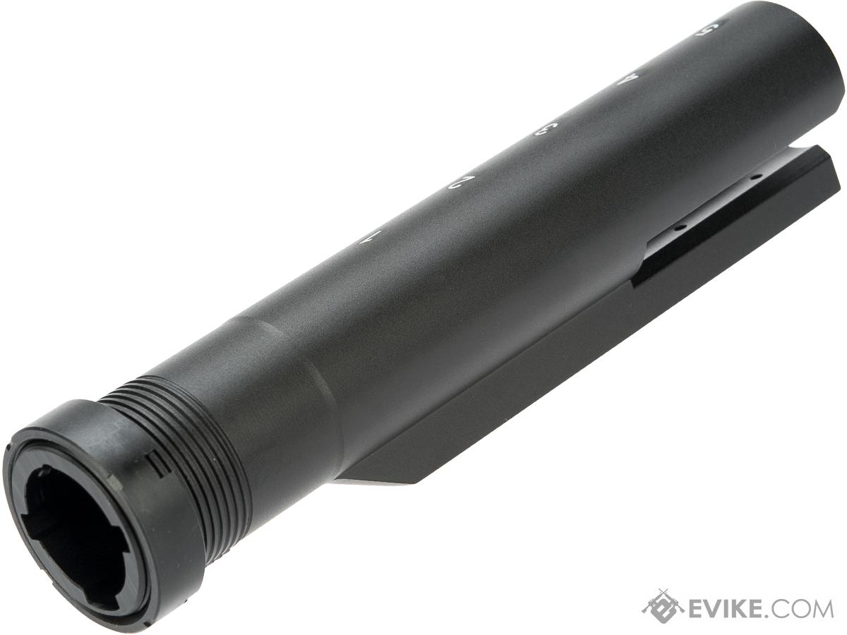 G&P Laser Numbered 6-Position AEG Buffer Tube w/ Easy Access Battery Compartment Cuts For M4 / M16 AEG Rifles