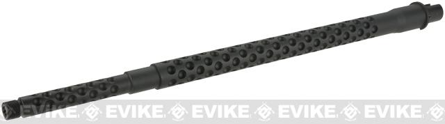 G&P CNC Aluminum Outer Barrel for M4 / M16 Series Airsoft AEG Rifles (Length: 17.5 / Simpled)