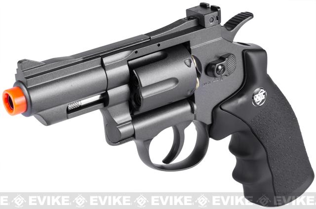  Winn Gun WG Full Metal Co2 Airsoft Revolver, Silver, 2.5-Inch  : Sports & Outdoors
