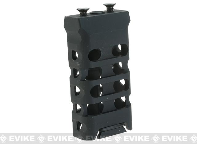 5KU Skeletonized CNC Machined Aluminum KeyMod Vertical Grip (Version: Type A / Short)