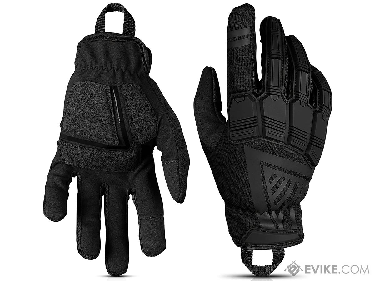 Glove Station Impulse Guard Impact Resistant Gloves (Color: Black / Small)