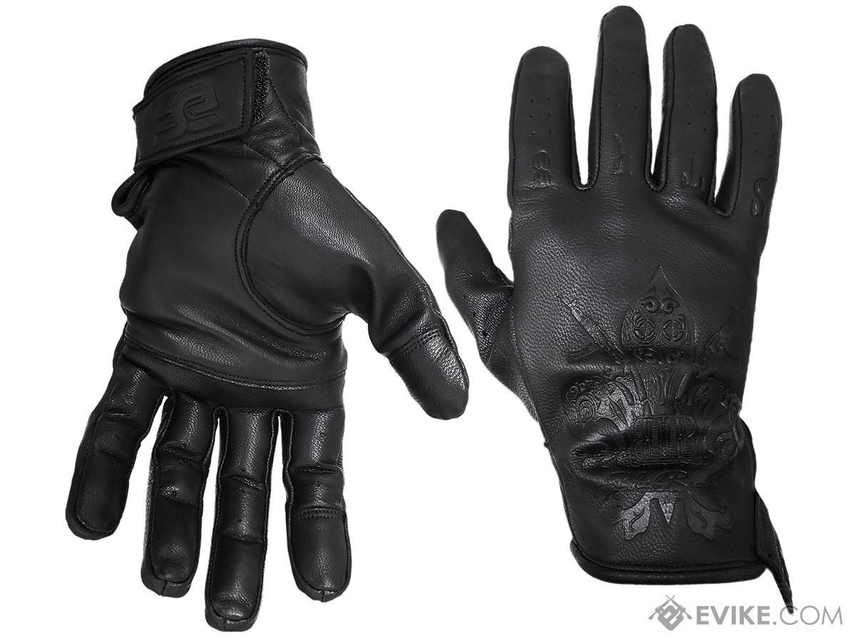 Glove Station Black Rambo Exclusive Tactical Gloves (Size: Medium)