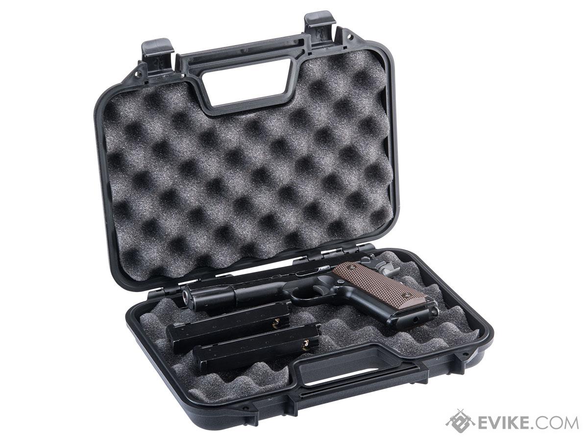 Guarder Standard Size Hard Pistol Case w/ Foam (Color: Black), Tactical ...