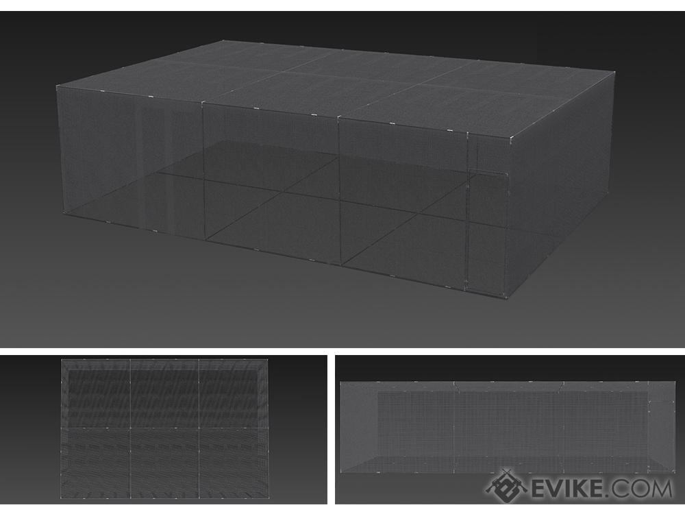 GUNPOWER Shooting Booth Assembly Kit (Size: 6 x 9 Meters)