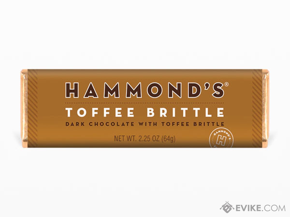 Hammond's Chocolate Bar (Model: Toffee Brittle / Dark Chocolate)