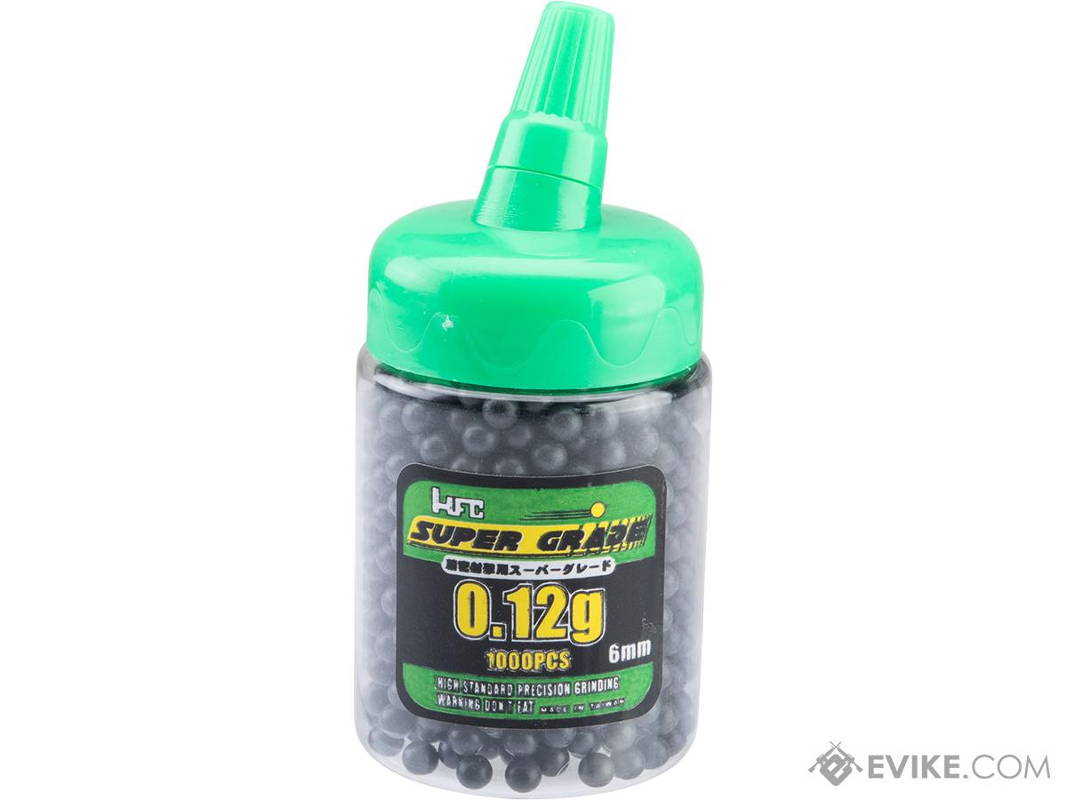 HFC Super Grade 0.12g 6mm BB Bottle (Color: Black / 1000 Rounds)