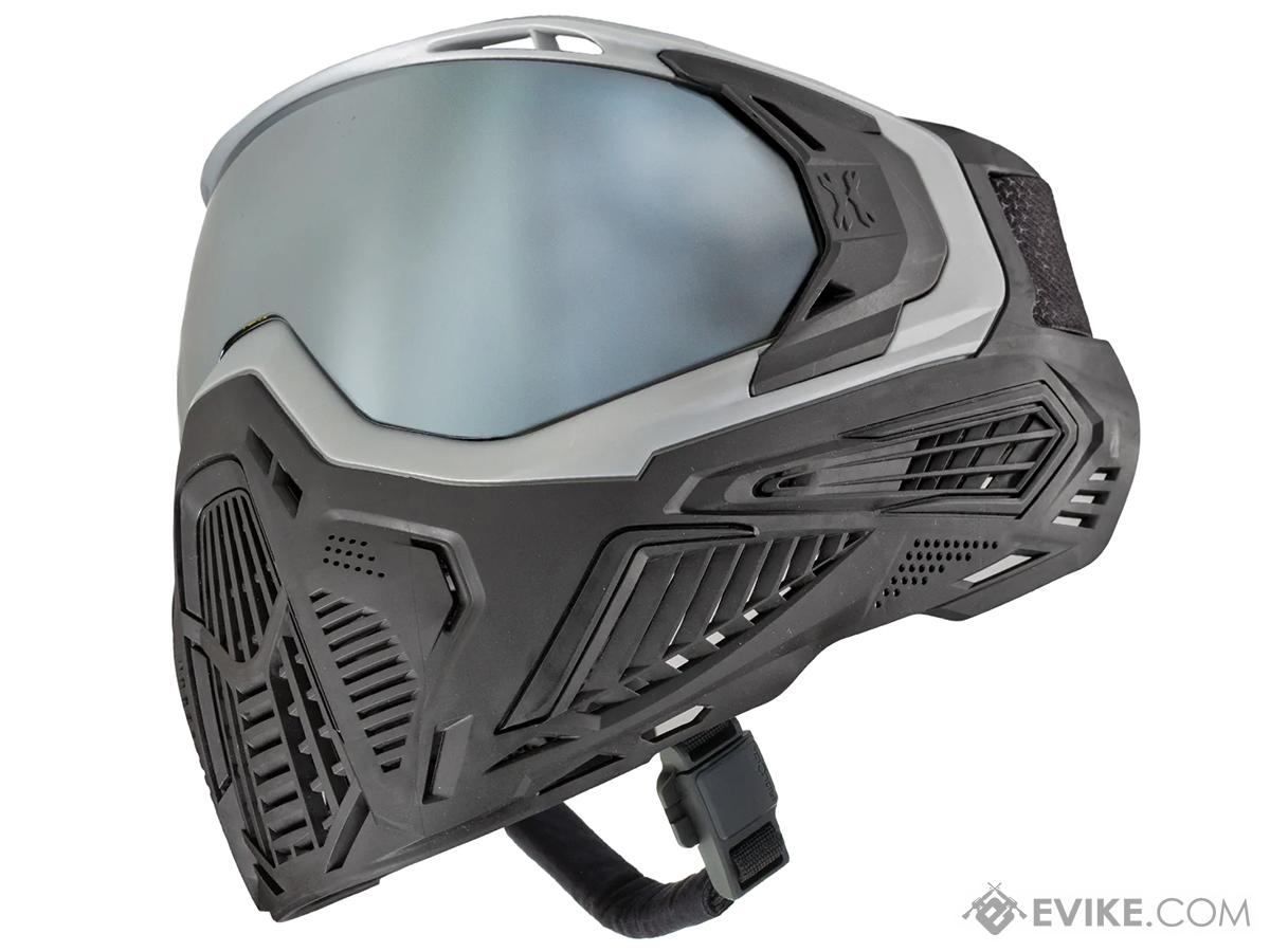 HK Army SLR Full Seal Airsoft/Paintball Mask (Color: Mercury / Silver Lens)