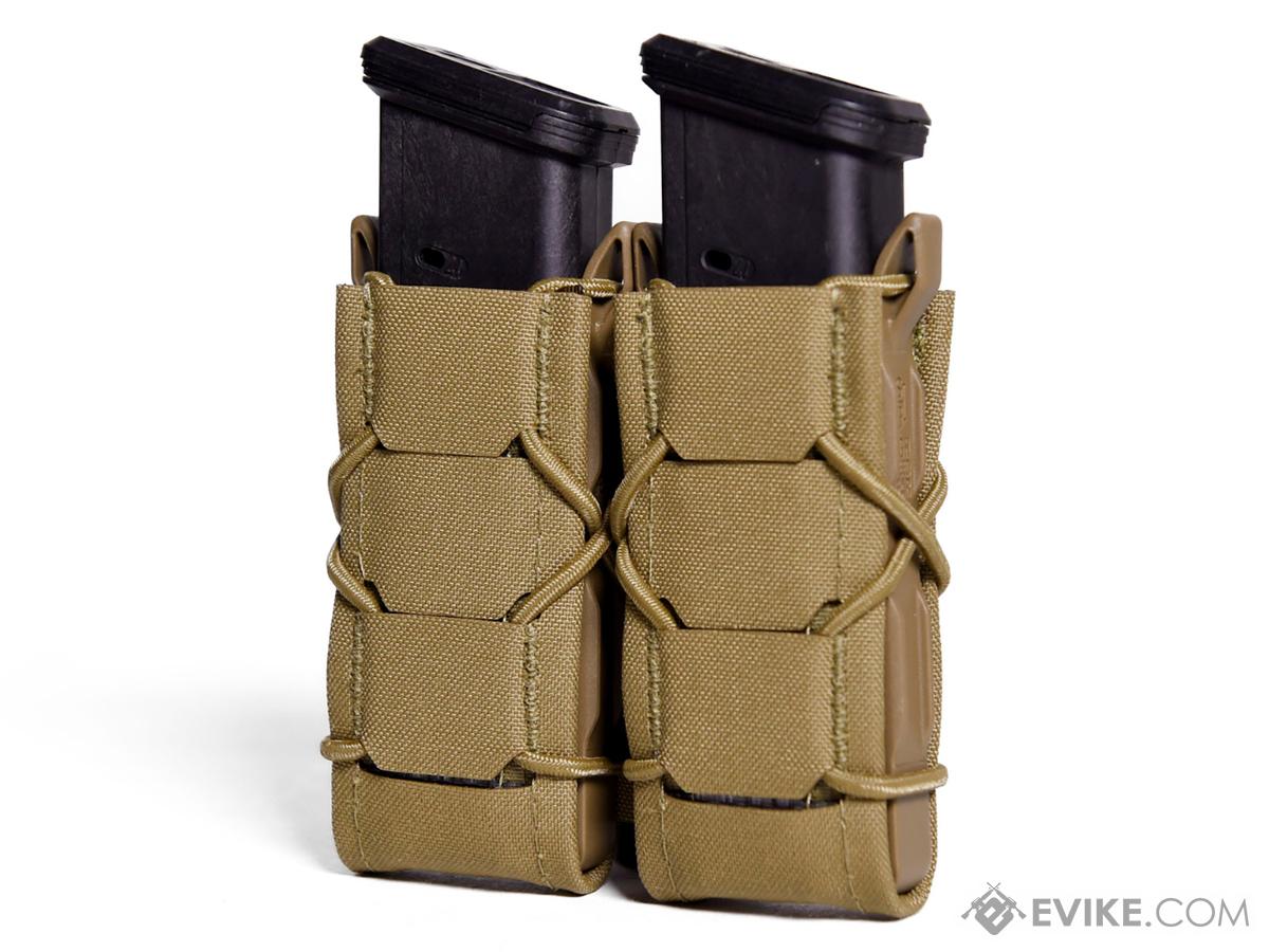 HSGI Double Pistol Gen 2 TACO Modular Pistol Magazine Pouch (Color: Coyote Brown)