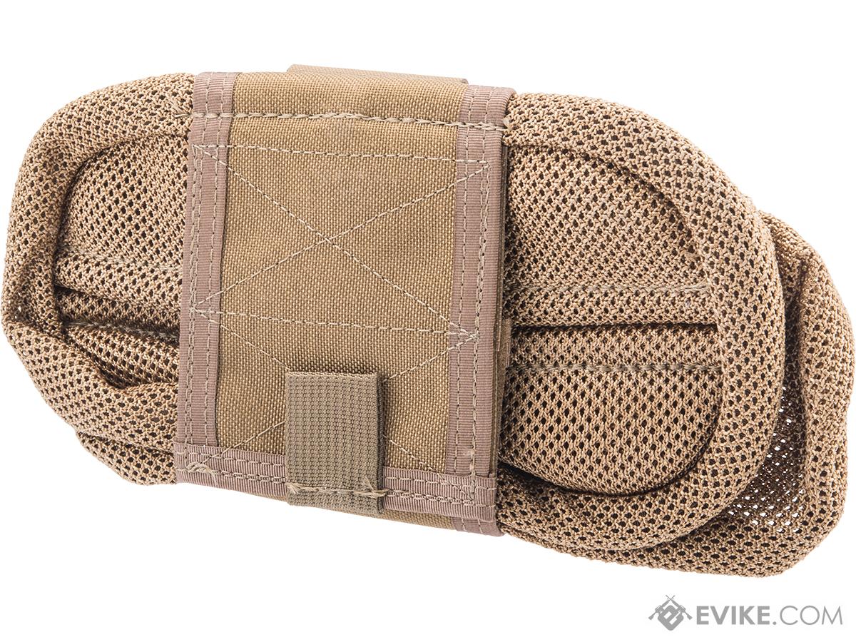 3V Gear MOLLE Tech Pouch straps to you pack or bag to add more gear.