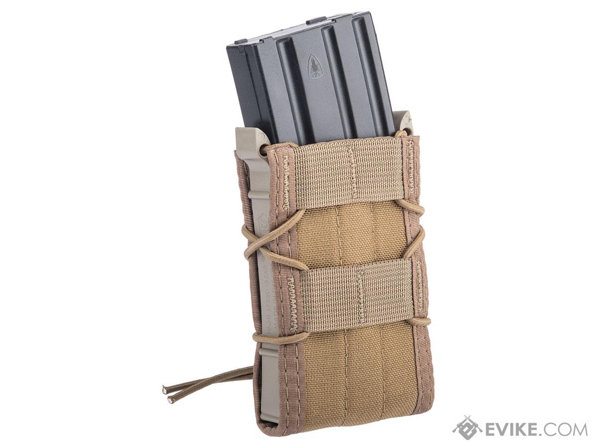 HSGI TACO LT Modular Single Rifle Magazine Pouch (Color: Coyote Brown / Belt Mounted)