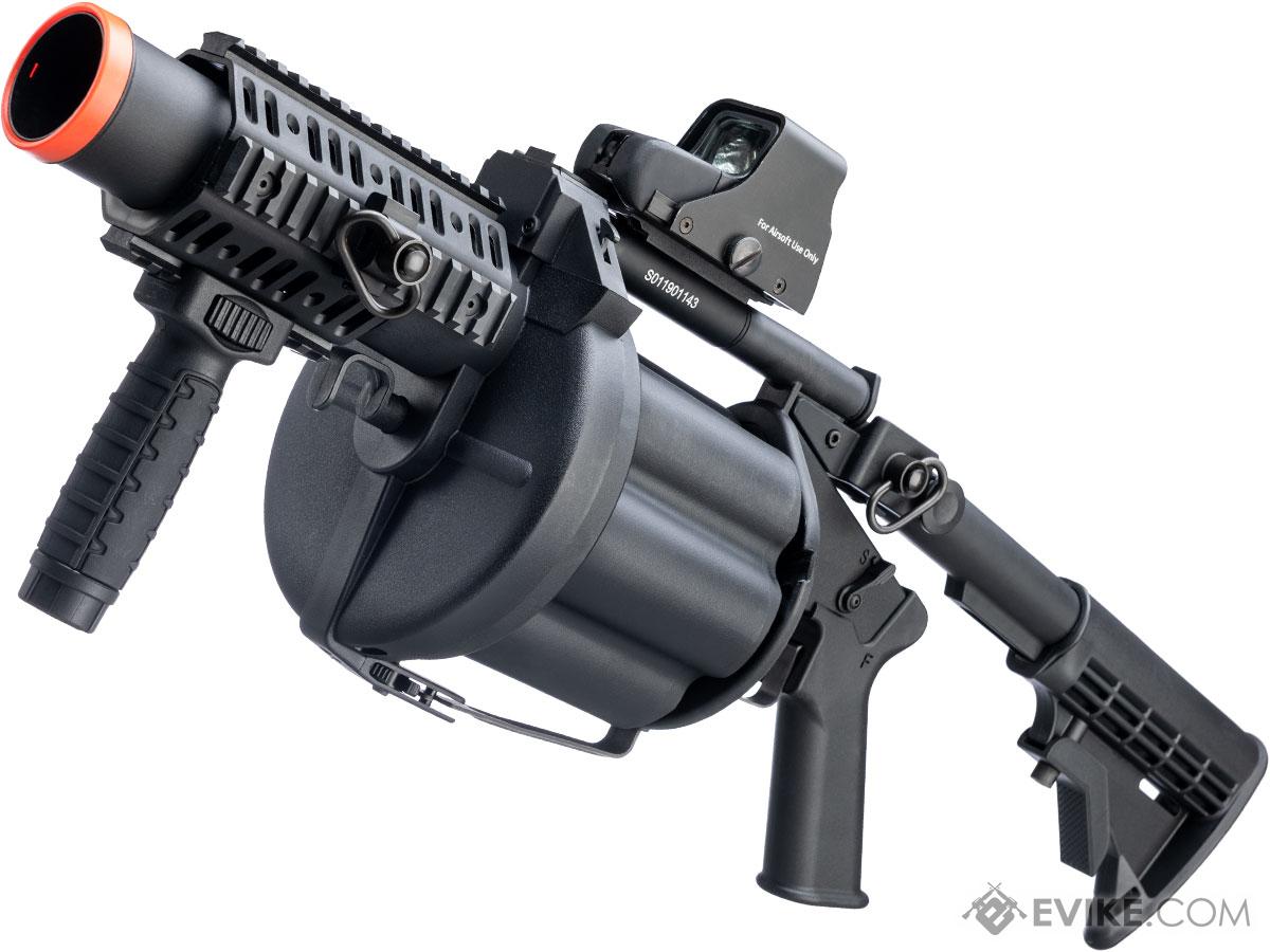 ICS MGL Full Size Airsoft Revolver Grenade Launcher (Color: Black), Airsoft  Guns, Grenade Launchers -  Airsoft Superstore