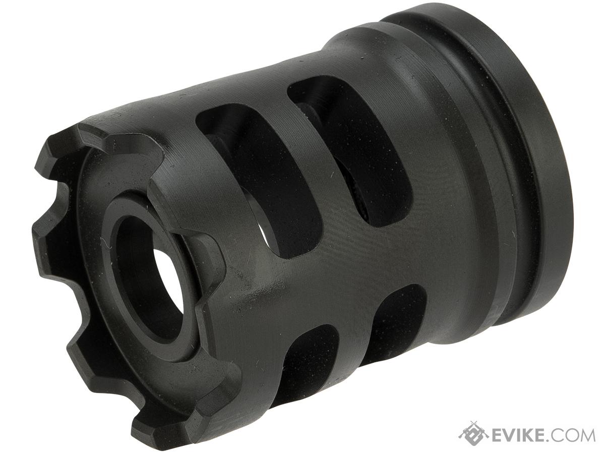 ICS Steel MA-356 Steel Crown Flash Hider - 14mm Negative