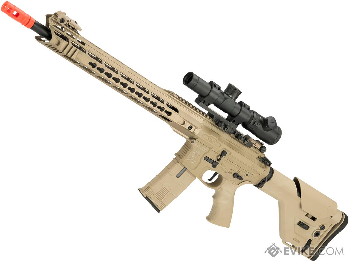 Ics Cxp Mars Full Metal Dmr Airsoft Aeg Color Tan Airsoft Guns Airsoft Electric Rifles