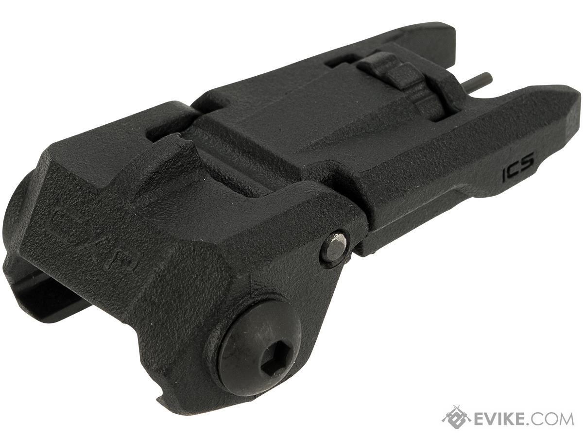 ICS OEM Replacement MARS / CFS Folding Polymer Backup Front Sight (Color: Black)