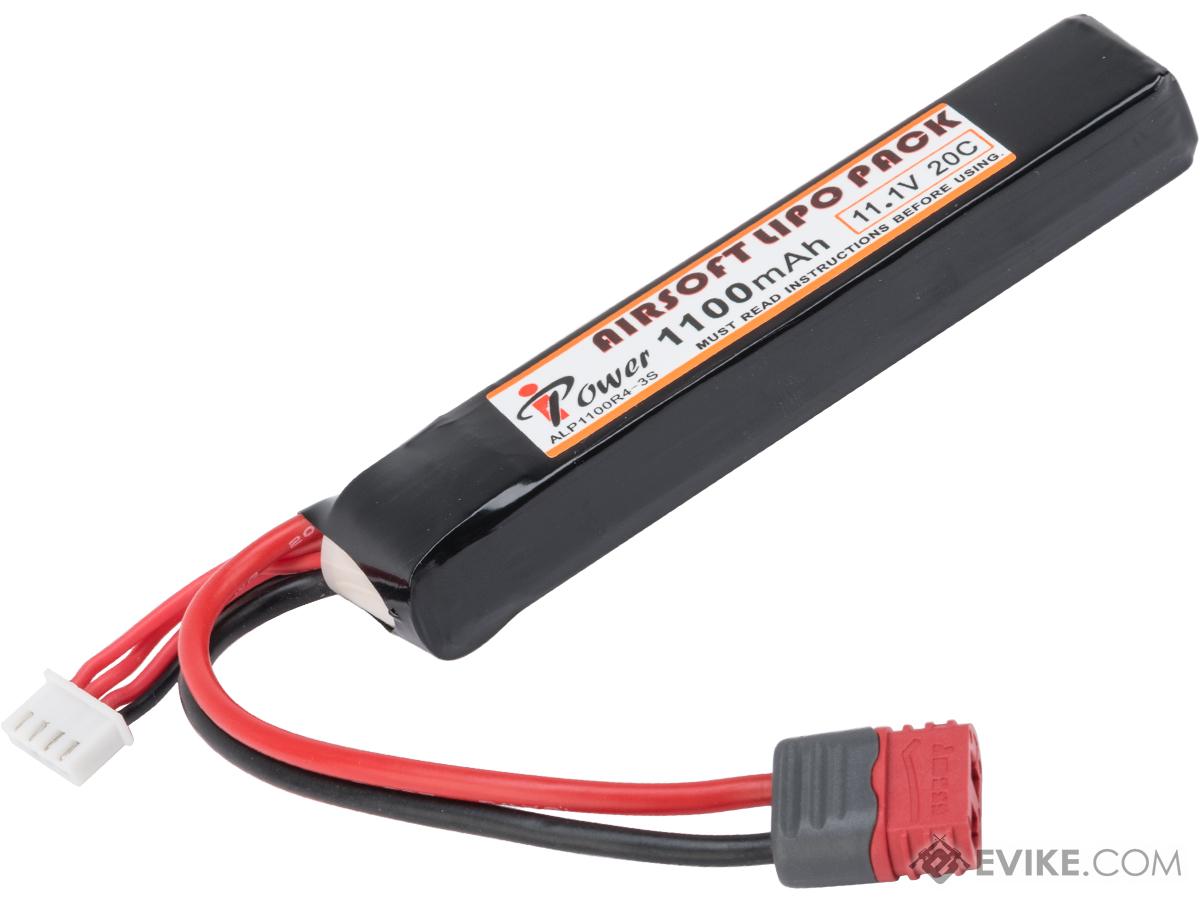 IPOWER batterie LIPO 11.1V 1100Mah double stick (mini tamiya)