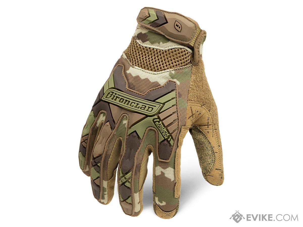 Ironclad Command Tactical Grip Impact Gloves (Color: Multicam / Medium)