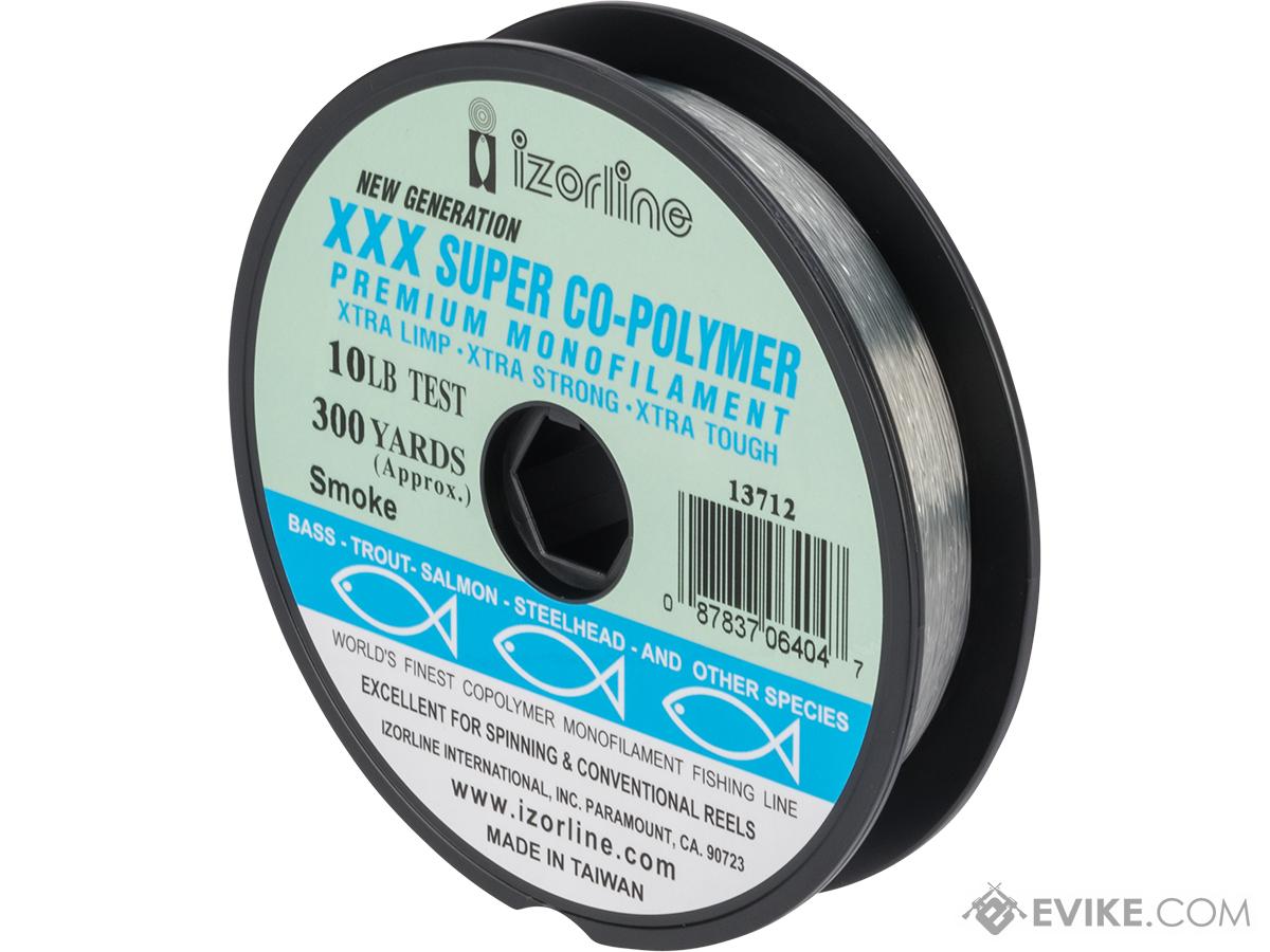 Izorline XXX Super Co-Polymer Premium Monofilament Fishing Line (Color:  Smoke / 30lb / 300yd)